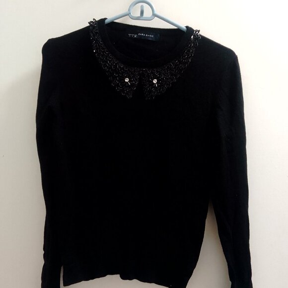 "Zara Basic", Ladies/Long Sleeved Sweater - Picture 1 of 4
